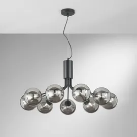 LUCE ambiente Design Honey 9-flg. Ø 83 cm schwarz