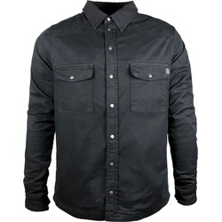 John Doe Motoshirt, Hemd/Textiljacke - Schwarz - S