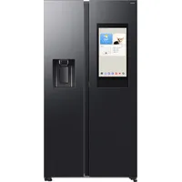 Samsung RS90F67BEFEF Side-by-Side (614 l, 1784 mm hoch, Schwarz)