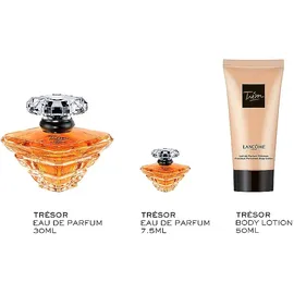 Lancôme Trésor Eau de Parfum 30 ml + Body Lotion 50 ml + Eau de Parfum 7,5 ml Geschenkset 3