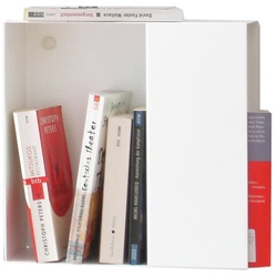 vonbox - Box Bücherregal S-Box, weiß (RAL 9016)