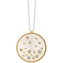 Julie Julsen JJNE0627.3 Damen-Halskette mit Anhänger Stars Silber 925