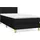 vidaXL Boxspringbett 100 x 200 cm Schwarz
