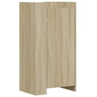 VidaXL Schuhschrank Sonoma-Eiche 52x37,5x100 cm Holzwerkstoff