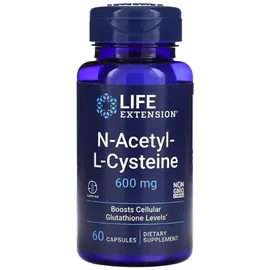 Life Extension N-Acetyl-L-Cysteine 600 mg Kapseln 60 St.