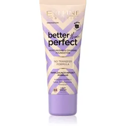 Eveline Cosmetics Better than Perfect deckendes Make-up mit feuchtigkeitsspendender Wirkung Farbton 0.5 Light Biscuit Neutral 30 ml