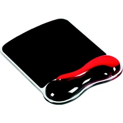 Acco Gel-Handgelenkauflagen für die M280 x 290 x 28mm rot/schwarz Packung mit 4 Stück