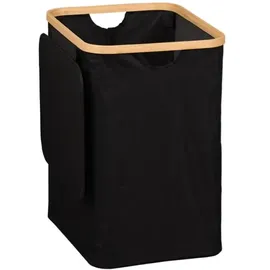 KESPER Wäschesammler, Bambus, FSC, schwarz