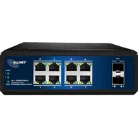 Allnet Switch 8 Port 10/100/1000TX 2x SFP, lüfterlos ALL-SGI8108v2
