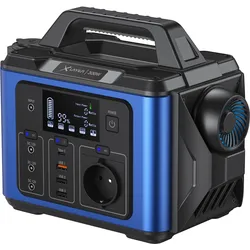 XLayer Mobile Powerstation 300W Black/Blue 80.000 mAh / 296 Wh EINHEITSGRÖSSE