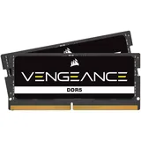 Corsair Vengeance DDR5-5600 32GB Kit (2x16GB) SODIMM CL48 Schwarz CMSX32GX5M2A5600C48