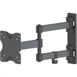 Manhattan TV Wandhalterung 13-27 Zoll Schwarz