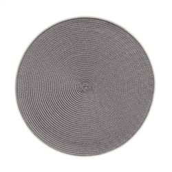 Tisch-Set Kimya PP-Kunststoff hellgrau 0,2cm 38,0cmØ
