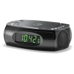 Kärcher Karcher UR 1308 CD-Radiowecker (CD Player / UKW Radio, 20 Senderspeicher)