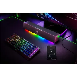 Razer Leviathan V2 X - PC-Gaming-Soundbar (mit Full-Range-Treibern, Kompaktes Format, Stromversorgung und Audio per USB Typ C, Bluetooth 5.0, Chroma RGB) Schwarz