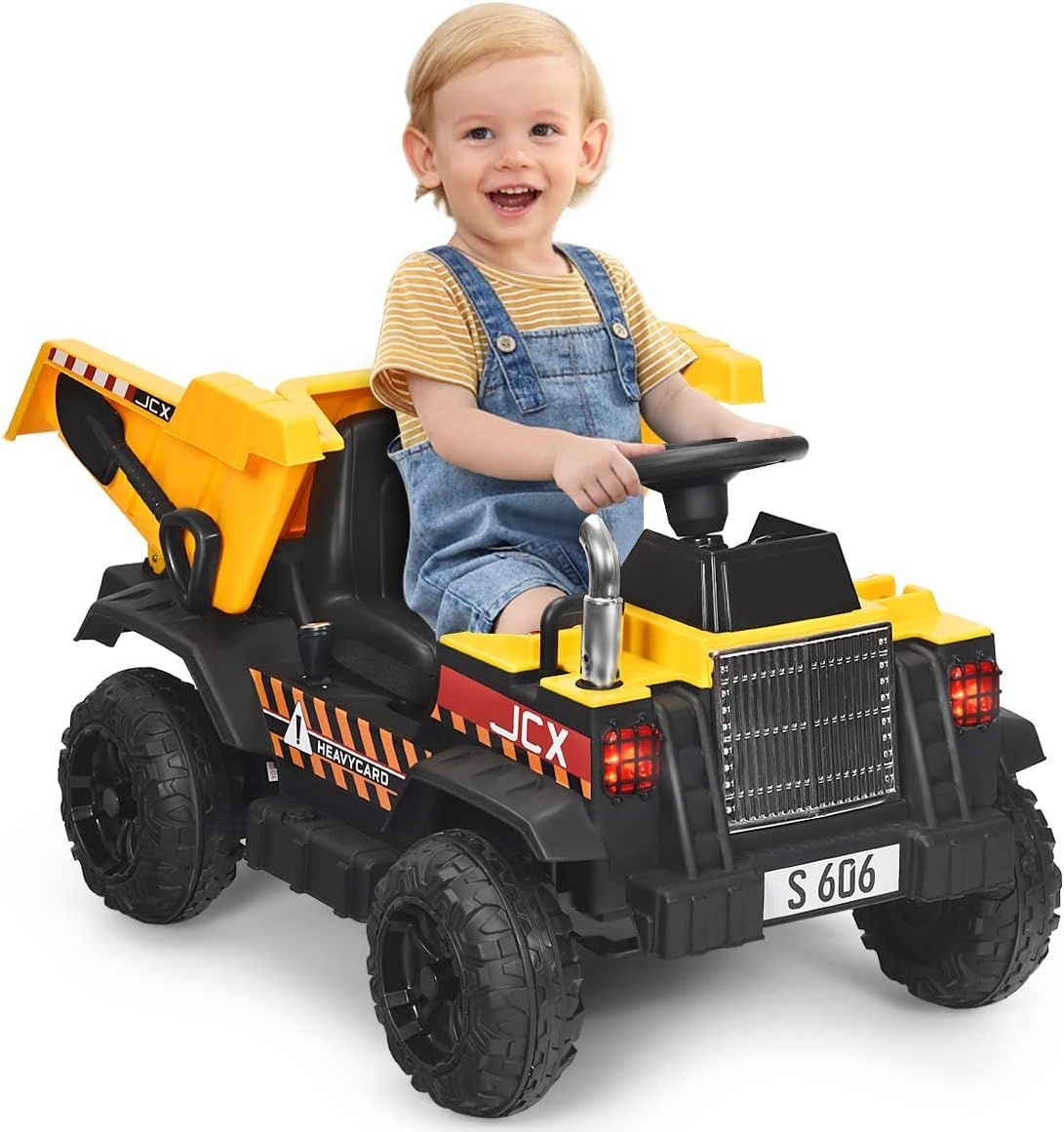 12V Kinder Traktor mit elektrischen Heckschaufel