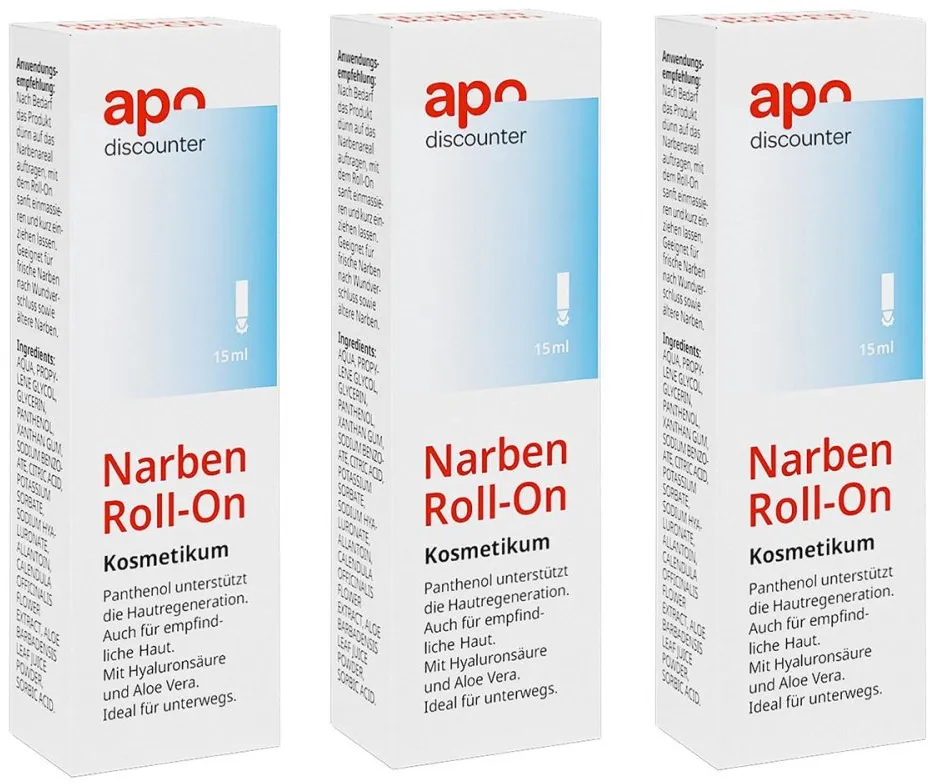 Narben Roll-On zur Narbenpflege von apodiscounter