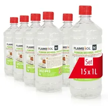 Höfer Chemie 15 x 1 L Kristall Brenngel