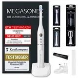 MEGASONEX M8 S + Aufsteckbürsten 2 St. + + Reiseetui + Hydroxylapatit Zahnpasta 5 ml