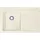 Franke Mythos MTK 611-78 links Einbauspüle Keramik magnolia Druckknopf 780 x 510 mm