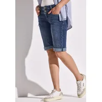 STREET ONE Damen, A378566 Bermudas/Shorts, Medium blue random, 34