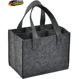 1 Stück Weinbeutel Weinflasche Männerhandtasche Aus Filz Flaschenträger Filztasc