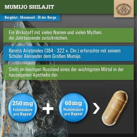 Scheunengut Scheunengut® Shilajit | Das Original mit 50% Fulvinsäure & 12% Huminsäure Kapseln