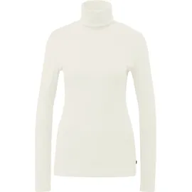 QS Langarmshirt mit Rollkragen - creme - XL