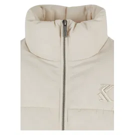 Karl Kani OG AOP Crop Puffer Jacket - beige