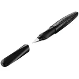 Pelikan Füller Twist® structure für Rechts- und Linkshänder, Black, Feder M