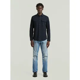 G-Star Marine Slim Hemd - Dunkelblau - Herren, - XXS