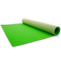 primaflor Primaflor-Ideen Läufer »Eventteppich PODIUM«, rechteckig, Breite 100 cm, robuster Nadelfilz, Uni-Farben, grün