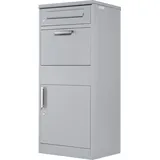 Zelsius Paketbriefkasten RAL9007 Grau