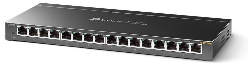 TP-Link TL-SG116E 16-Port-Gigabit-Unmanaged Pro Switch