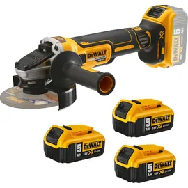DeWalt DCG405P3 inkl. 3 x 5,0 Ah + T-Stak