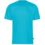 TRIGEMA T-Shirt »TRIGEMA T-Shirt aus 100% Baumwolle« Trigema azur