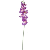 LUOEM Künstliche Orchidee, Schmetterling, Orchidee, lila