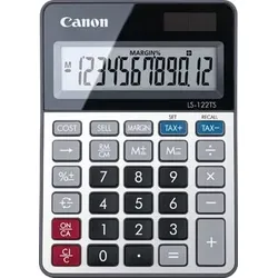 Canon LS-122TS Taschenrechner Desktop Display-Rechner Grau