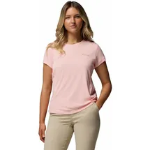 Columbia Zero Rules Light Damen, T-Shirt rosa hell Pastell - XS