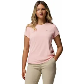 Columbia Zero Rules Light Damen, T-Shirt rosa hell Pastell - XS