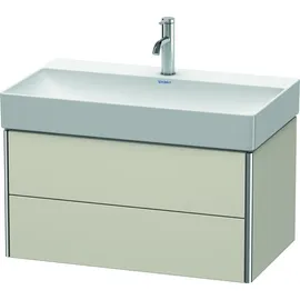 Duravit Waschtischunterschrank 2 Auszüge 78,4 x 39,7 x 46 cm Grau Matt