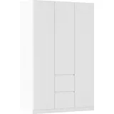 Rauch Drehtürenschrank MAINZ 136 x 210 x 54 cm Weiß