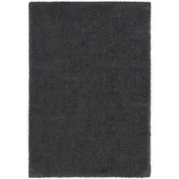 KADIMA DESIGN Strapazierfähiger & Kuscheliger Hochflor-Teppich `Lyne`. Farbe: Anthrazit, 160x230 cm | Kadima Design