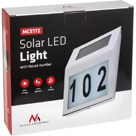 Maclean Brackets Maclean MCE172 Solar-LED-Hausnummernlampe