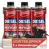 SYPRIN Original Diesel System Reiniger - Systemreiniger für Dieselmotoren I Reinigt Einspritzdüsen, Injektoren & Kraftstoffsystem - 3x500ml