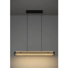 EGLO Kokomo-Z 1-flg. 5 cm schwarz/natur