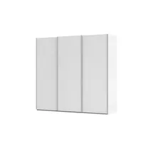 meinSchrank Schwebetürenschrank Regina 242 x 223 x 68 cm Weiß