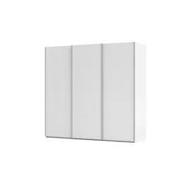 meinSchrank Schwebetürenschrank Regina 242 x 223 x 68 cm Weiß