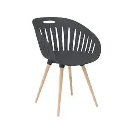 TOPSTAR 2er-Set Besucherstuhl T2023 43 x 43 x 108 cm grau