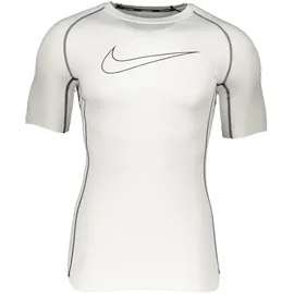 Nike Pro Dri-FIT Funktionsshirt kurzarm Herren white/black/black XXL